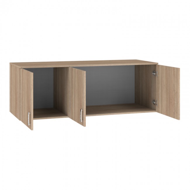 Πατάρι ντουλάπας "ROYAL" τρίφυλλο σε χρώμα sonoma 150x58x53