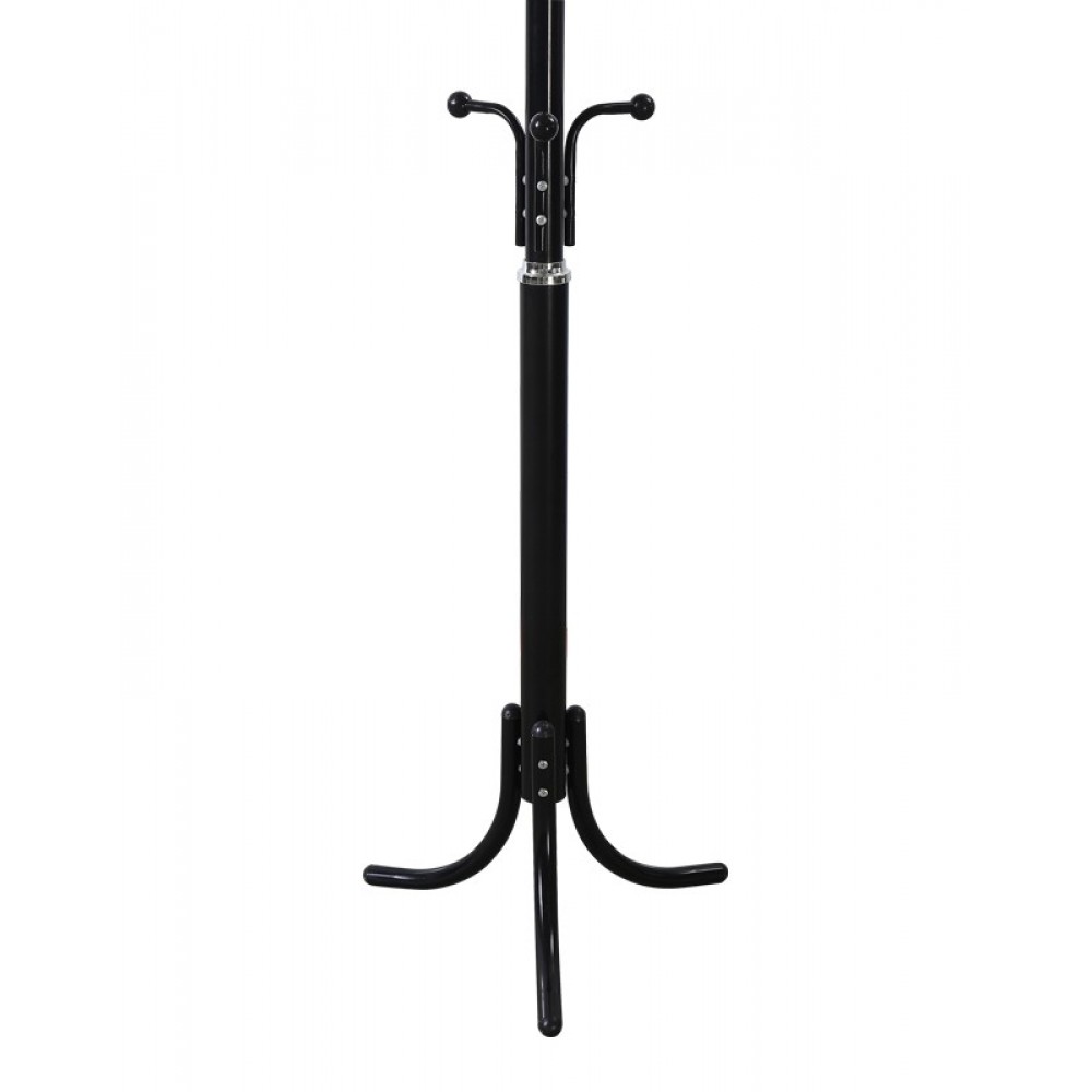 Καλόγερος "MENDORA" από μέταλλο σε χρώμα μαύρο 40x40x180