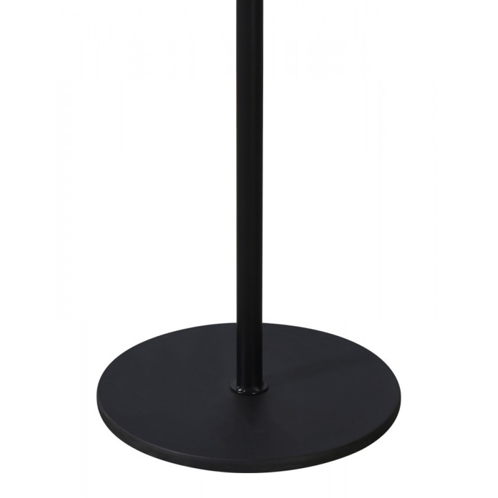 Καλόγερος "TEBERA" από μέταλλο σε μαύρη απόχρωση Φ30x170