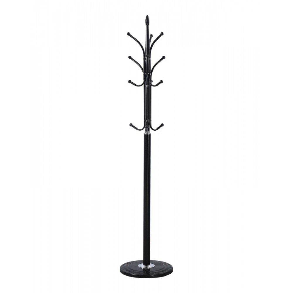 Καλόγερος "KALESTE" από μέταλλο σε χρώμα μαύρη Φ37x175