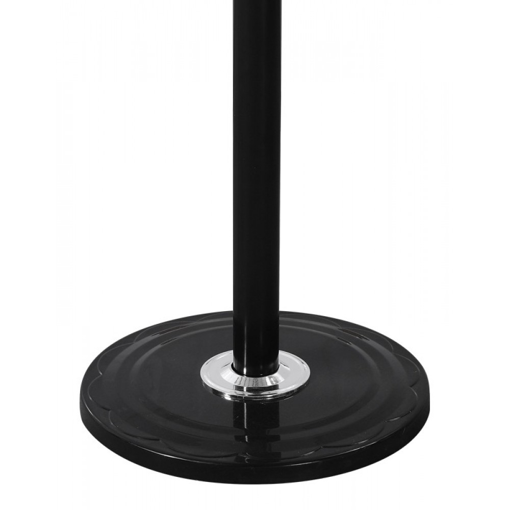 Καλόγερος "KALESTE" από μέταλλο σε χρώμα μαύρη Φ37x175