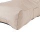 Πουφ ξαπλώστρα "OTENDA" αδιάβροχο σε χρώμα μπεζ  67x110x65