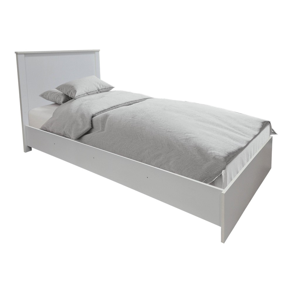 Σετ Κρεβατοκάμαρας "ATHOS" 2τμχ σε χρώμα λευκό 90x190