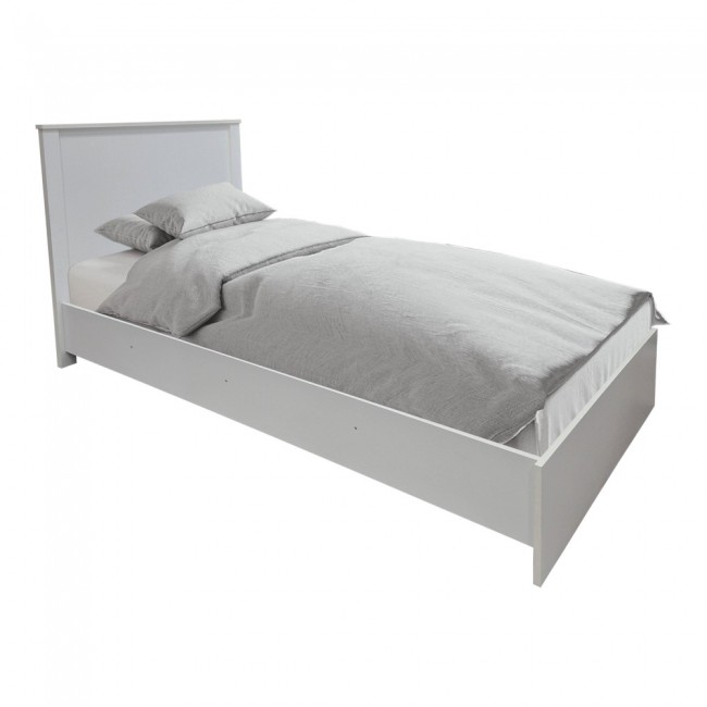 Σετ Κρεβατοκάμαρας "ATHOS" 2τμχ σε χρώμα λευκό 90x190