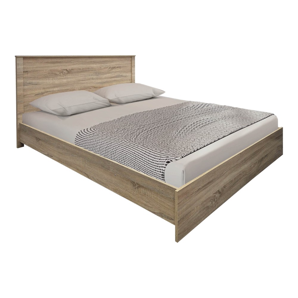 Σετ Κρεβατοκάμαρας "ATHOS" 3τμχ σε χρώμα sonoma 160x200