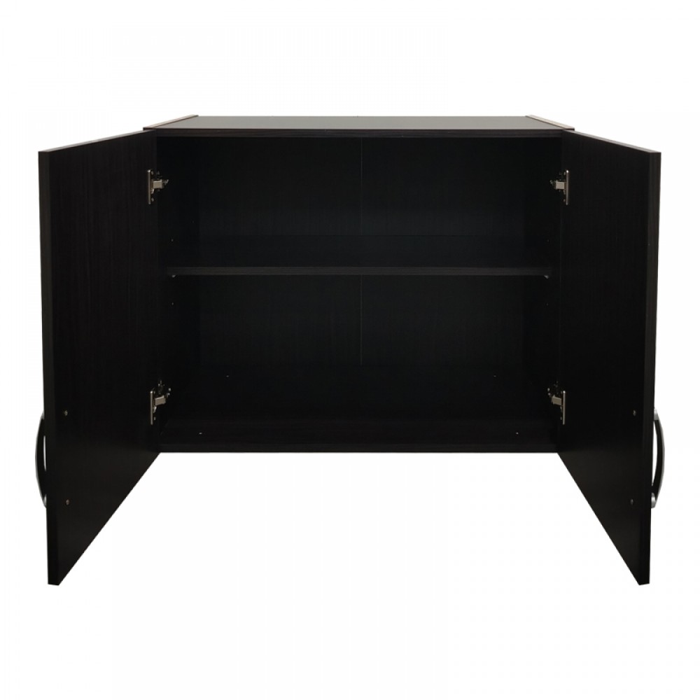 Ντουλάπα τετράφυλλη "ATHOS" με πατάρι σε χρώμα wenge 160x42x240