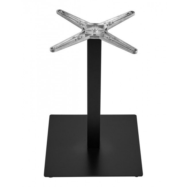 Βάση τραπεζιού "THONOR" από μέταλλο σε χρώμα μαύρο 48x48x73