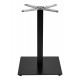 Βάση τραπεζιού "THONOR" από μέταλλο σε χρώμα μαύρο 48x48x73
