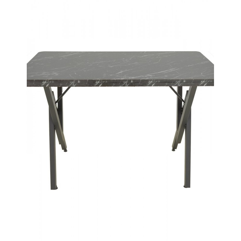 Τραπέζι "VERTEX" σε χρώμα μαύρο 110x70x72