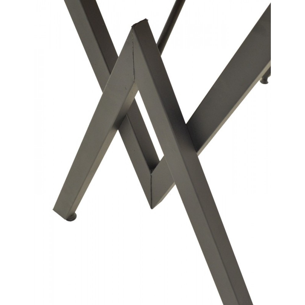 Τραπέζι "VERTEX" σε χρώμα μαύρο 110x70x72