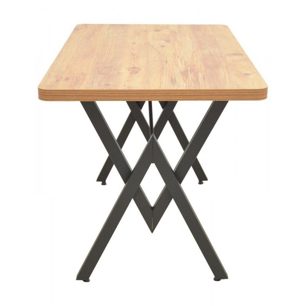 Τραπέζι "VERTEX" σε χρώμα φυσικό 110x70x72