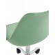 Καρέκλα γραφείου "GASTON II" απο μέταλλο/PP-PU σε χρώμα μέντα 48x57x77/90
