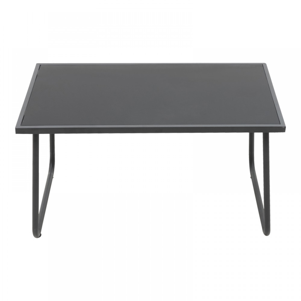 Σετ σαλόνι "VERANDA" από textilene/μέταλλο σε χρώμα ανθρακί 75x44.5x41