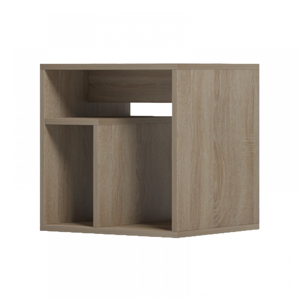 Βοηθητικό τραπέζι "DOUBLO" σε χρώμα sonoma 40x35x40