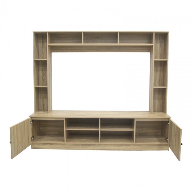 Σύνθετο σαλονιού "AMBERA" σε sonoma χρώμα 200x40x171.5