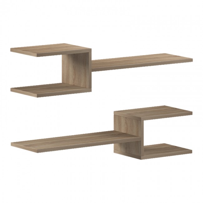 Ραφιέρα τοίχου "GALLER" σε sonoma χρώμα 79x19.5x18