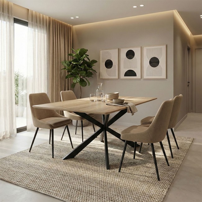 Τραπέζι "ARANGE" σε sonoma χρώμα 160x90x75