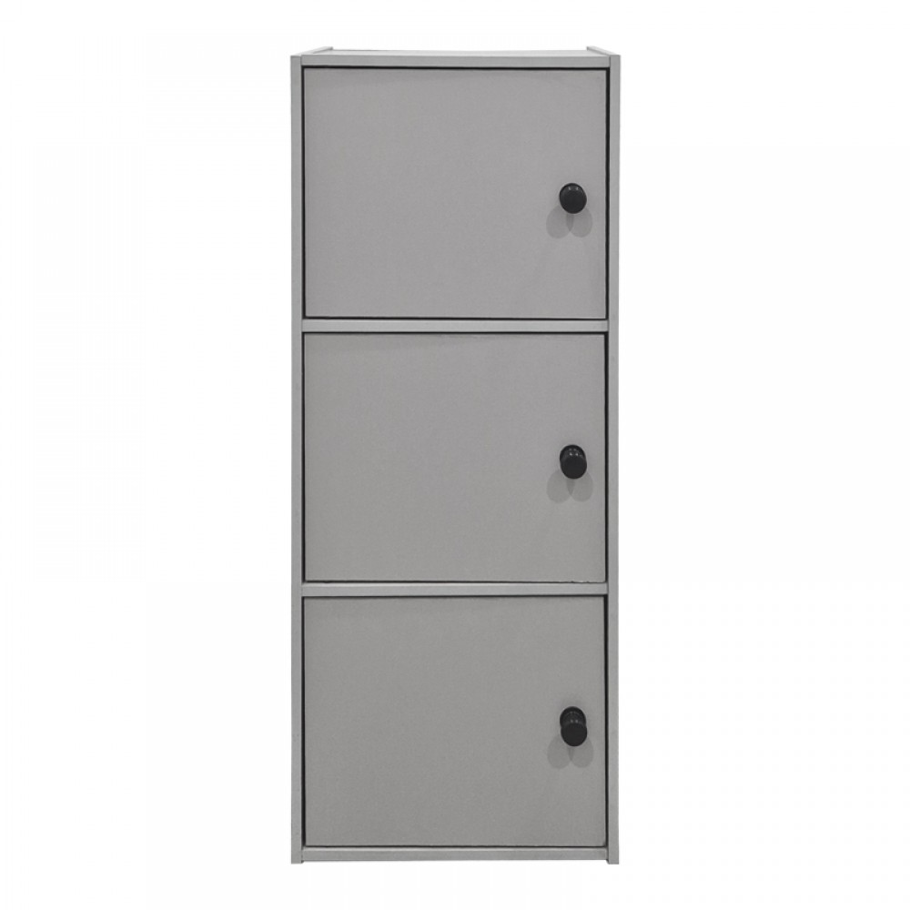 Ντουλάπι "WIRDIA" σε γκρι χρώμα 30.5x24x71.5