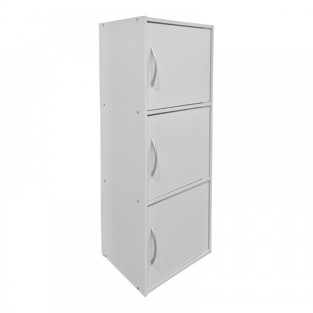 Ντουλάπι "SOLINE" σε λευκό χρώμα 40x34.5x90.5