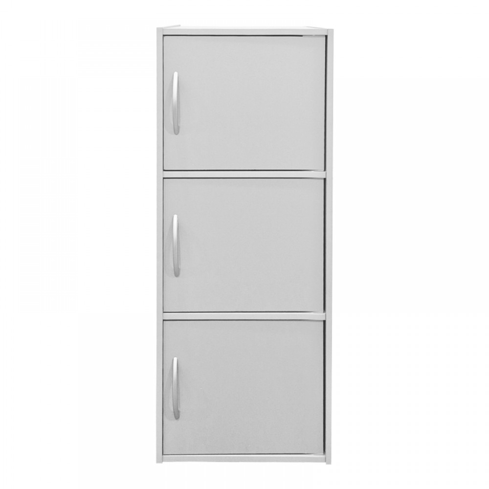 Ντουλάπι "SOLINE" σε λευκό χρώμα 40x34.5x90.5