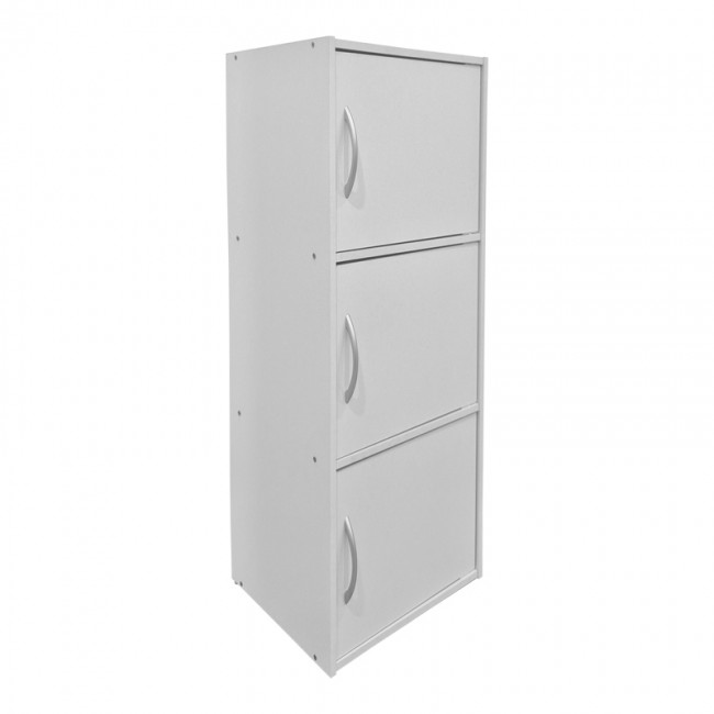 Ντουλάπι "SOLINE" σε λευκό χρώμα 40x34.5x90.5