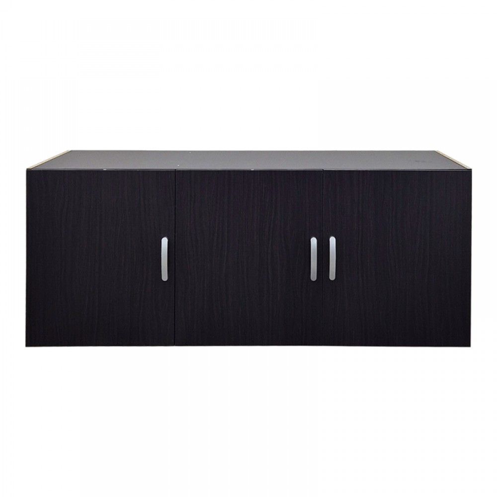 Πατάρι ντουλάπας τρίφυλλο "ALVIA" σε wenge χρώμα 150x51x60