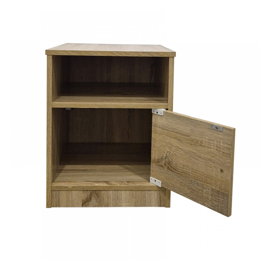 Κομοδίνο "LENEA" σε sonoma χρώμα 40x40x50