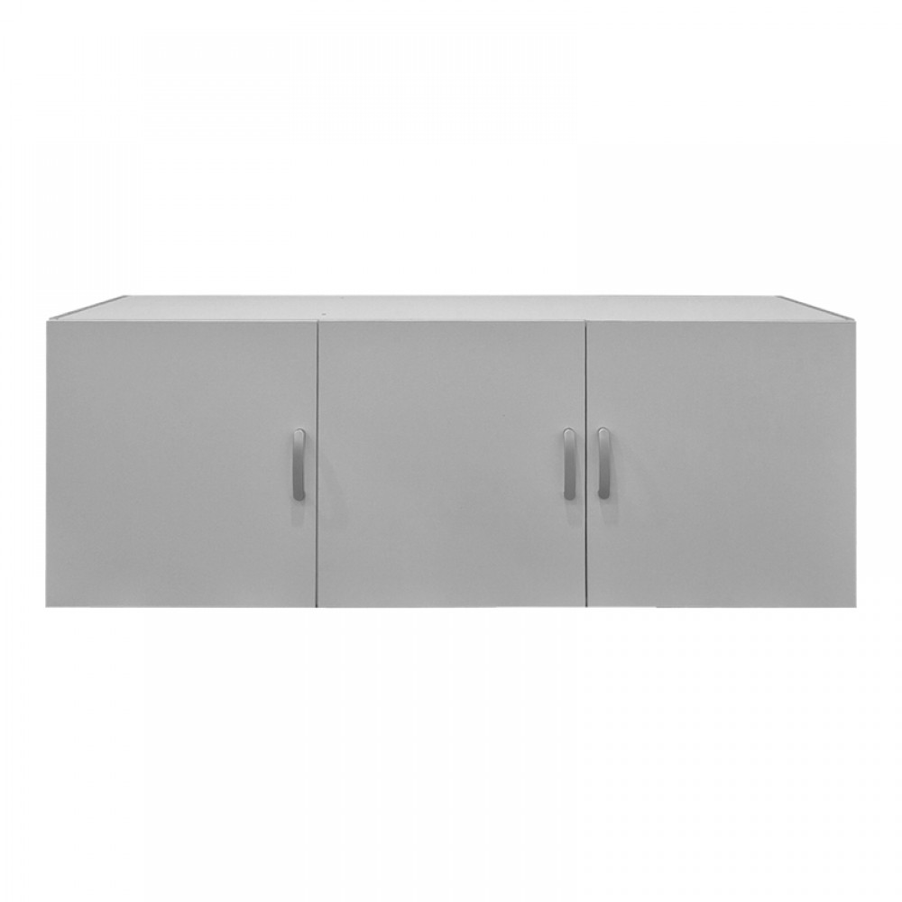 Πατάρι ντουλάπας τρίφυλλο "ALVIA" σε λευκό χρώμα 150x51x60