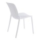 Καρέκλα "TERAGI" σε λευκό χρώμα 58x43.5x82