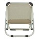 Καρεκλάκι παραλίας "PLAYA" από αλουμίνιο σε μπεζ χρώμα 54x72x63