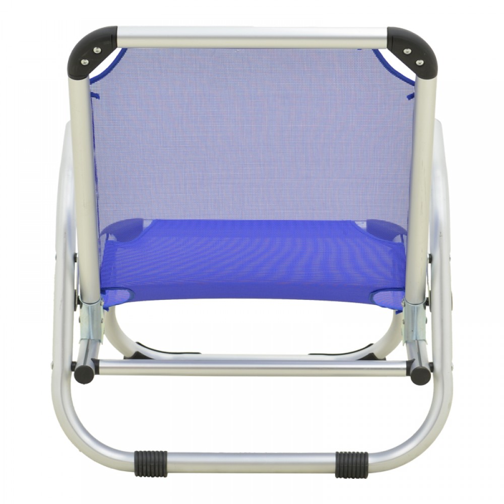 Καρεκλάκι παραλίας "PLAYA" από αλουμίνιο σε μπλε χρώμα 54x72x63