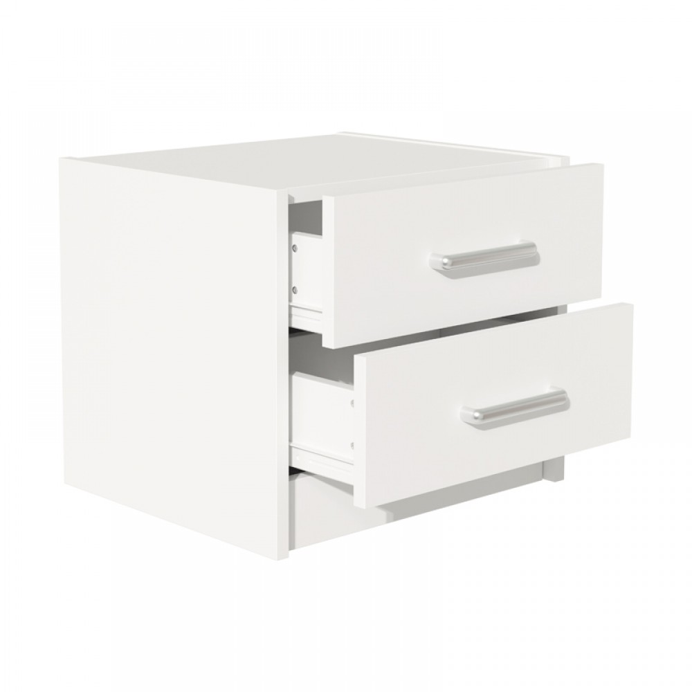 Σετ Κρεβατοκάμαρας 3 τμχ "OLYMPUS" σε λευκό χρώμα 140x200