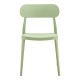 Καρέκλα "AMVROAN" σε μέντα χρώμα 51x49x79.5