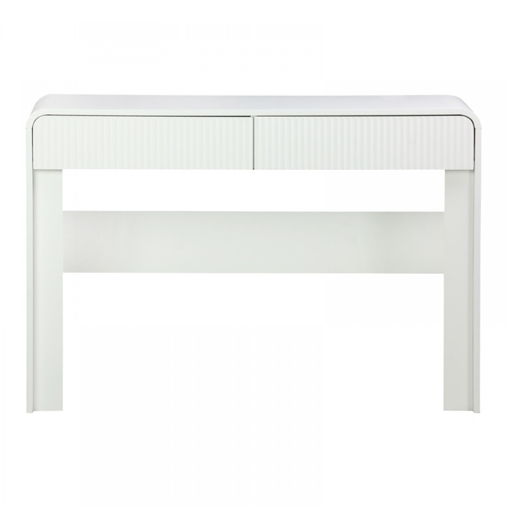 Κονσόλα "ZEPLEN" σε λευκό χρώμα 110x38x75