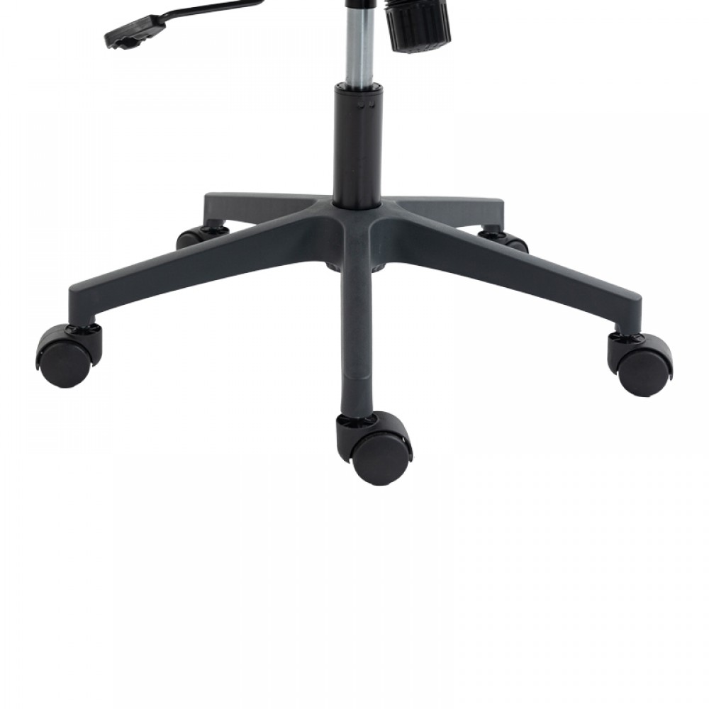 Καρέκλα γραφείου "MAINZ" από mesh ύφασμα σε μαύρο χρώμα 50x60x112-122