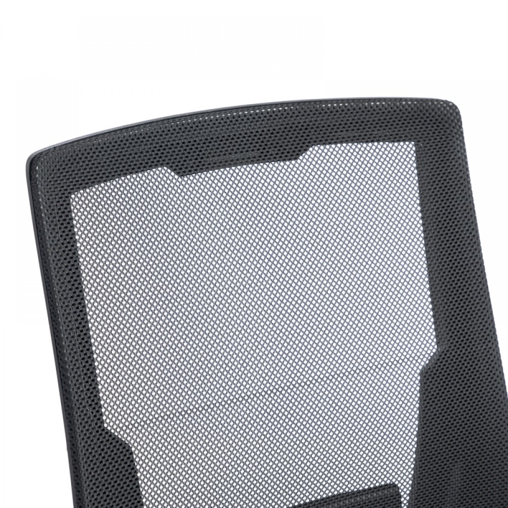 Καρέκλα γραφείου "PENZA" mesh σε μαύρο χρώμα 48x58x92-102