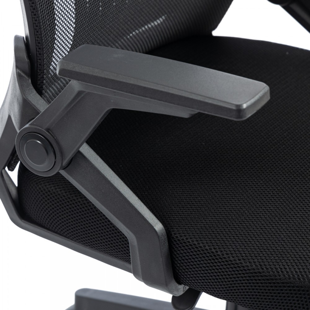 Καρέκλα γραφείου "PENZA" mesh σε μαύρο χρώμα 48x58x92-102