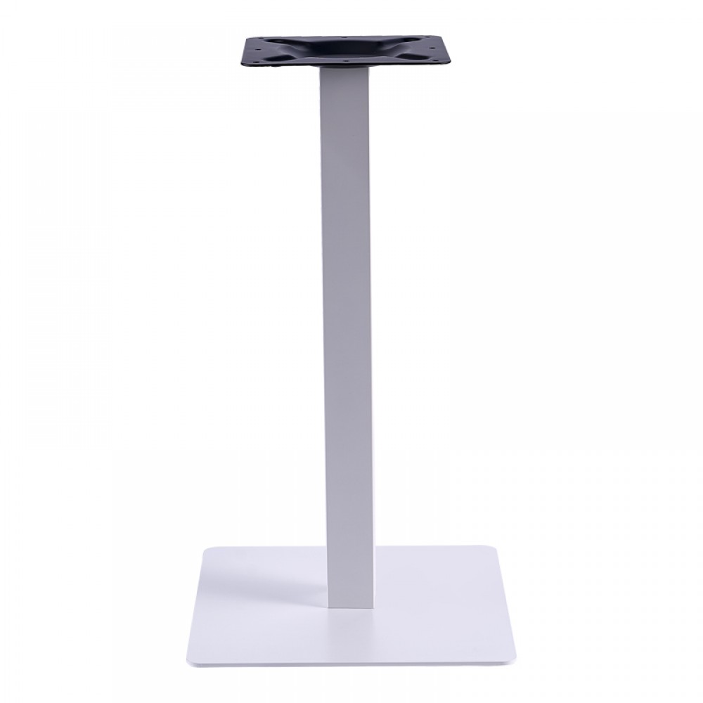 Βάση τραπεζιού "BATAN I" από μέταλλο σε λευκό χρώμα 40x40x72