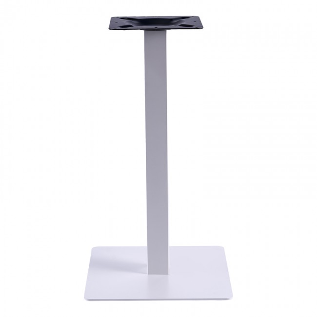 Βάση τραπεζιού "BATAN I" από μέταλλο σε λευκό χρώμα 40x40x72