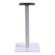 Βάση τραπεζιού "BATAN I" από μέταλλο σε λευκό χρώμα 40x40x72