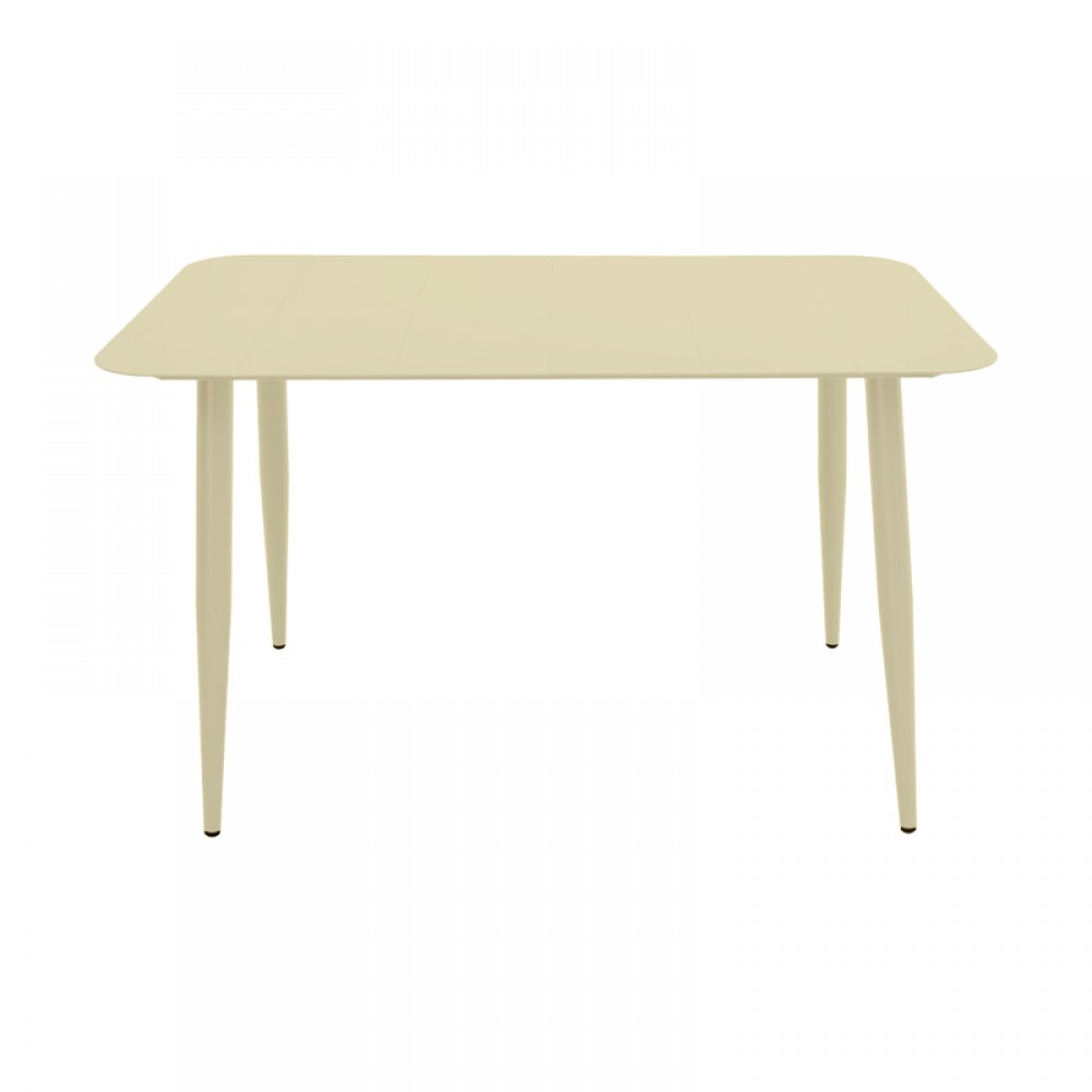 Τραπεζαρία εξωτερικού χώρου 7τεμ "HEVEN VISTA" από αλουμίνιο σε σαμπανί χρώμα 120x70x72