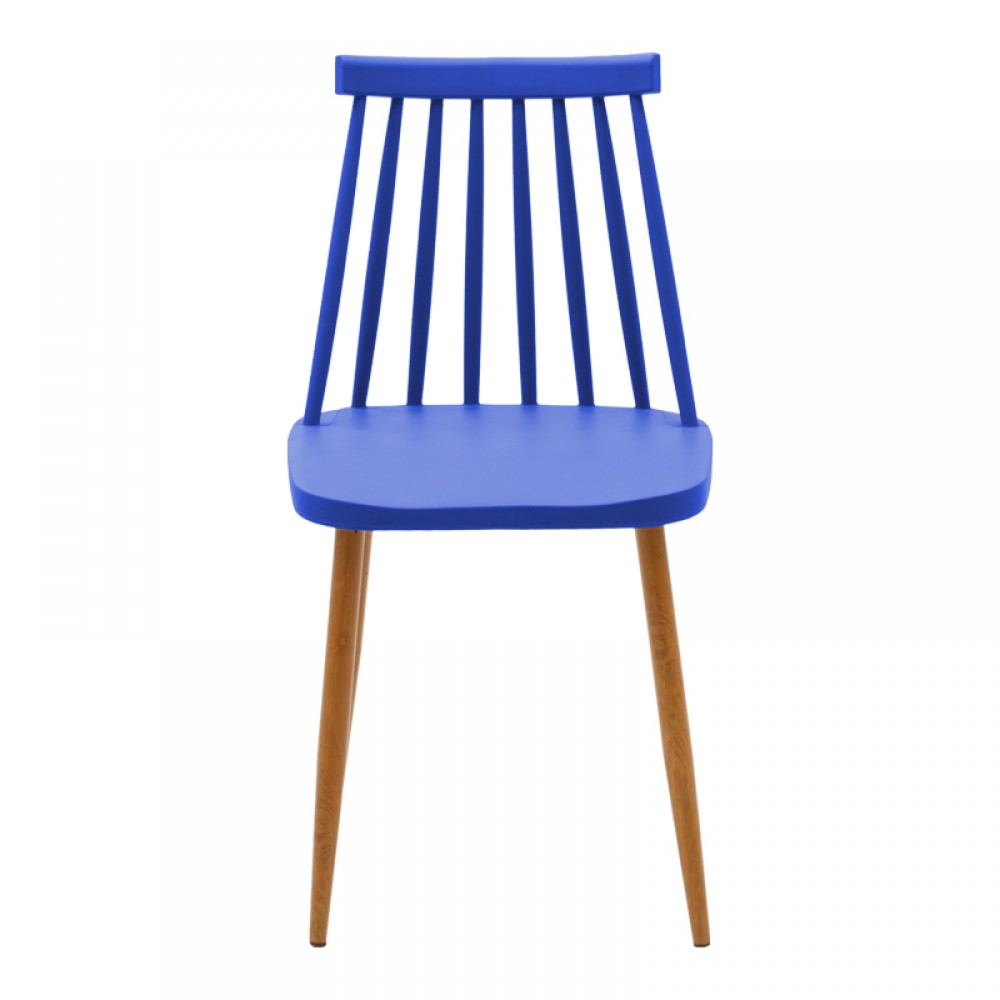 Καρέκλα "AURORA" σε μπλε χρώμα 42x49.5x77