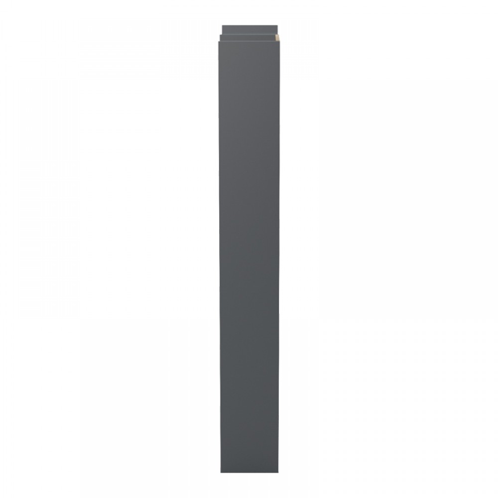 Βιβλιοθήκη "CORPUS" σε χρώμα ανθρακί/σονόμα 61x22x162