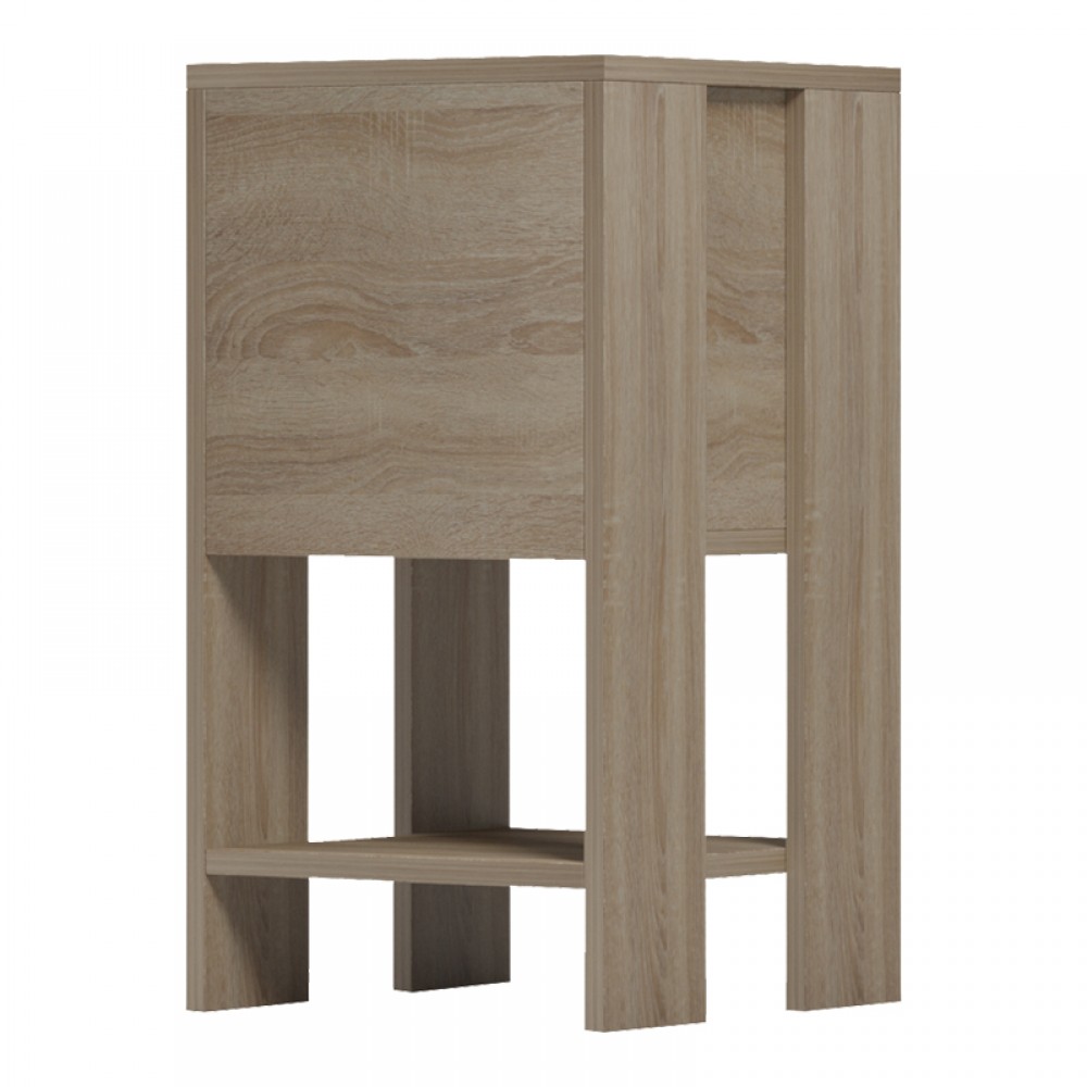 Κομοδίνο "REPPO" σε χρώμα σονόμα 30x30x55