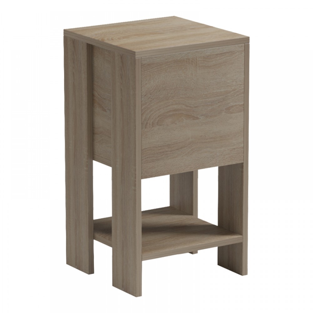 Κομοδίνο "REPPO" σε χρώμα σονόμα 30x30x55