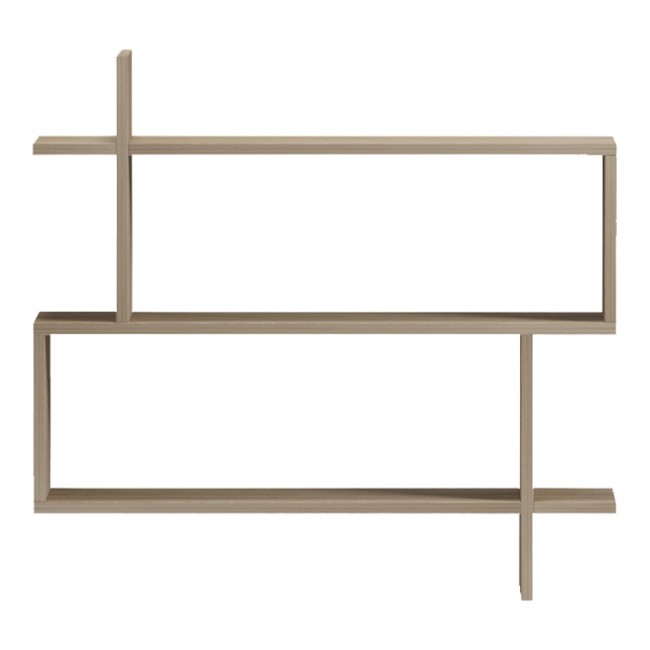 Ραφιέρα τοίχου "PARALEL" σε sonoma χρώμα 70x22x65,5