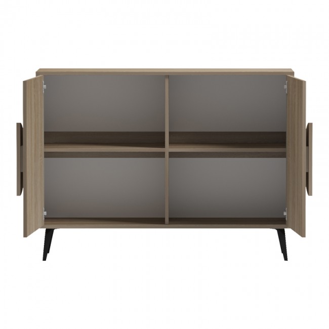 Μπουφές "GORA" σε sonoma χρώμα 110x35.5x82