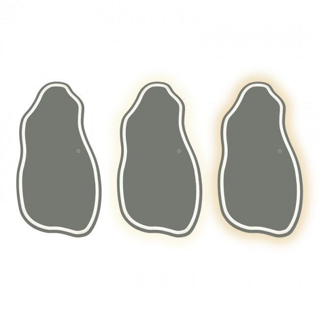 Καθρέπτης τοίχου led "Wervia" 60x2.5x120