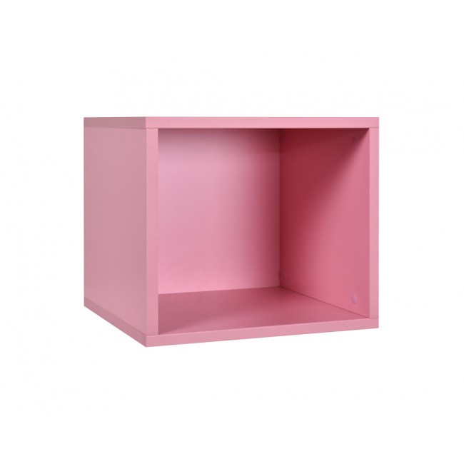 Ράφι κασέτα "NUMERO" σε χρώμα ροζ 36,5x40x35