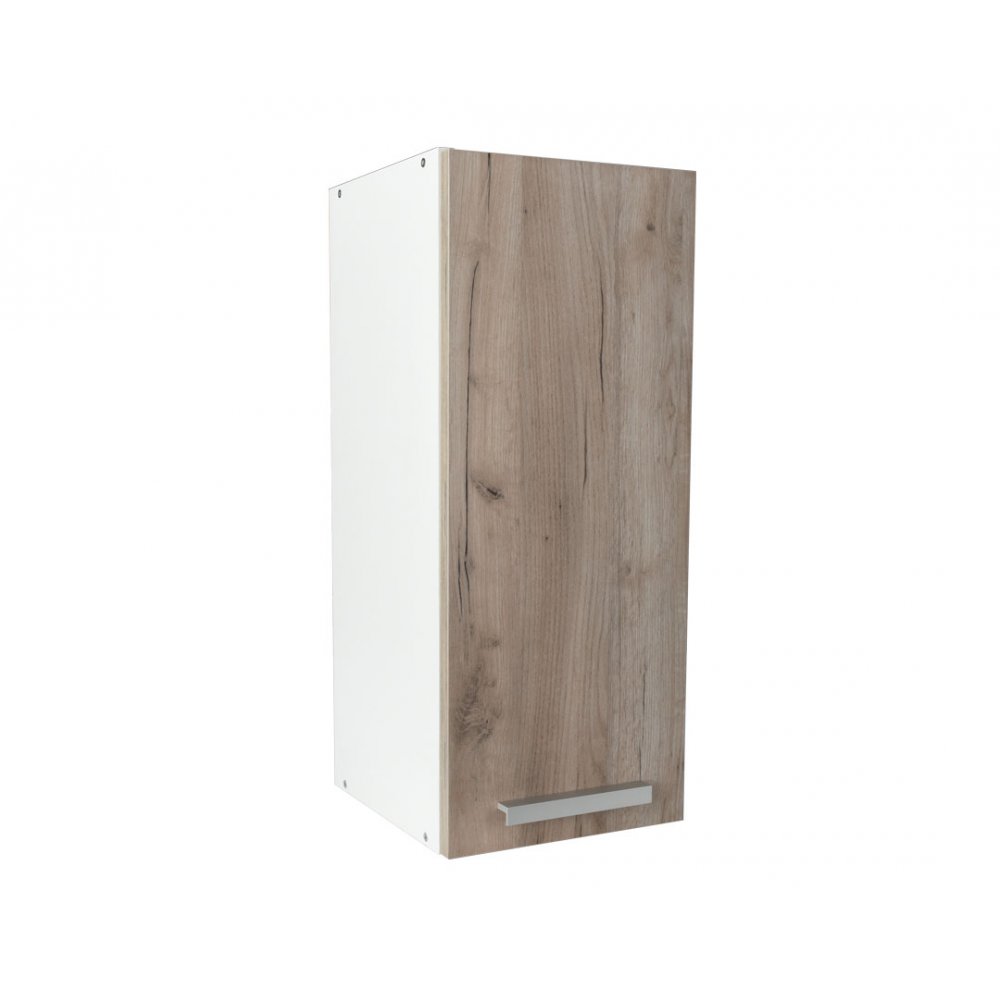 Πάνω ντουλάπι κουζίνας "IN" σε γκρι δρύς χρώμα 30x31x72